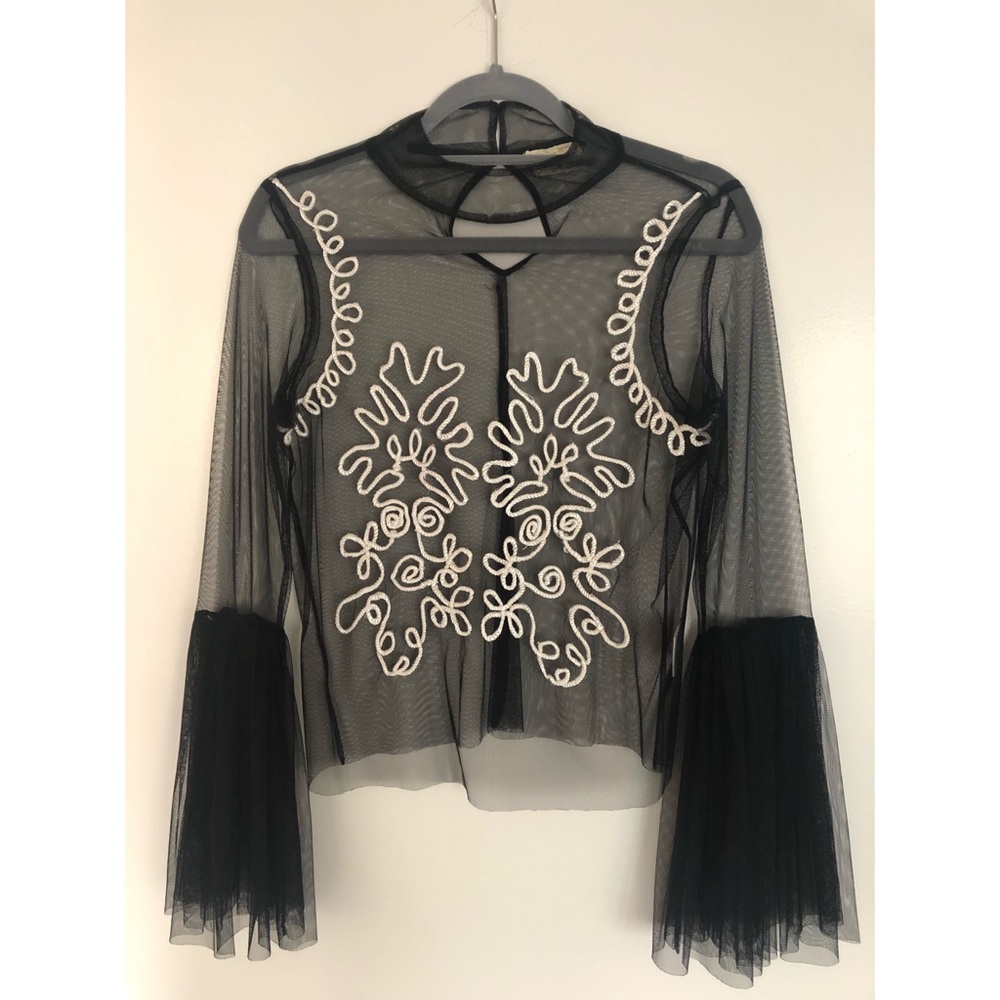 TOPSHOP Lace Top